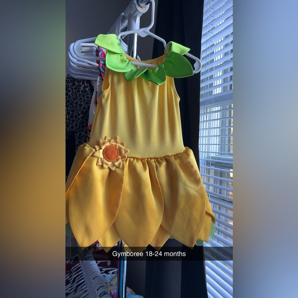 Gymboree sunflower dress